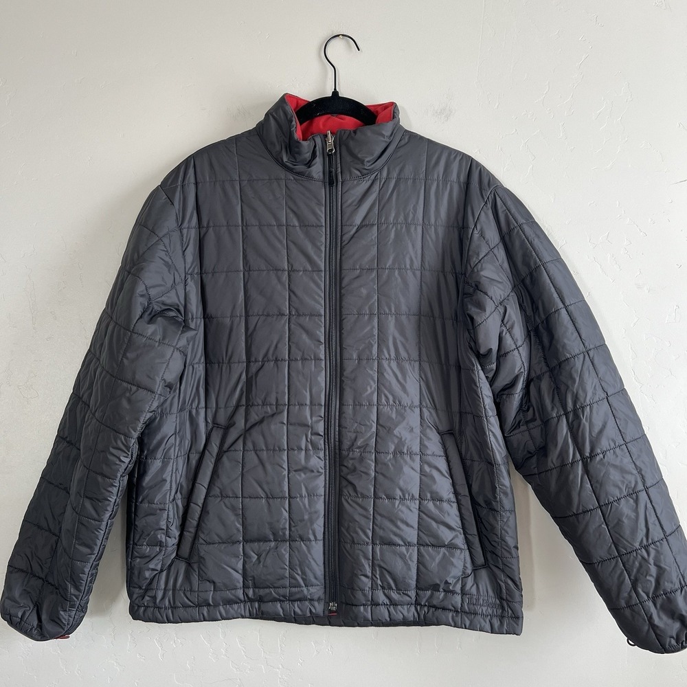 L.L Bean Quilted Down Puffer Jacket Men's Size M Insulated Vintage 90's‎